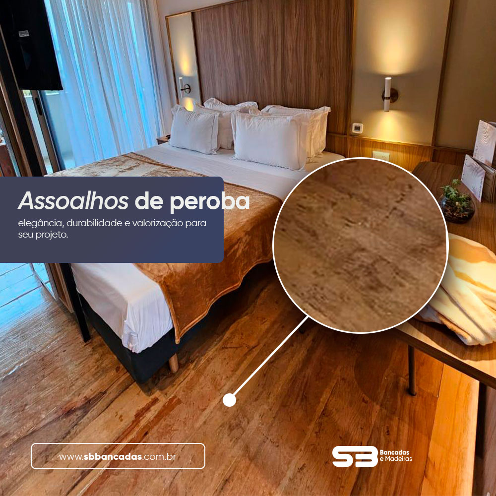 Assoalho de peroba: elegância, durabilidade e valorização para seu projeto