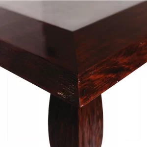 Mesa Resinada de jantar VENEZA - de Madeira Maciça Peroba Rosa de Demolição 2,00 X 0,80 X 0,80