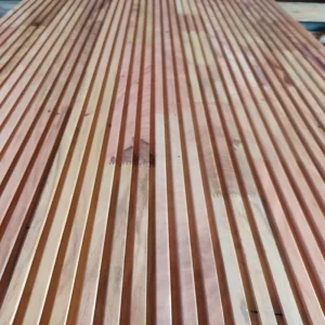 Revestimento Painel Ripado -  Peroba Rosa Demolição ( Valor m²)