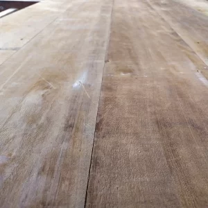 TÁBUA PEROBA ROSA RÚSTICA LISA  EM MADEIRA DEMOLIÇÃO LARG DE 19CM x 18MM         (Valor p/ METRO LINEAR) 