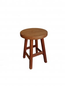 Kit 2 Banqueta  Baixa alt.45 cm em Madeira Maciça