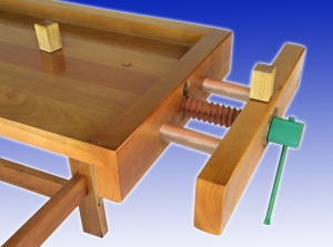BANCADA PARA MARCENEIRO PROFISSIONAL DE 2,00 X 0,55 X 0,90 C/ 02 Morsas e (gaveta opcional) - SB 130