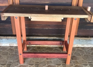 BANCADA PARA MARCENEIRO HOBBY DE 1,20 X 0,39 X 0,90 c/ 01 Morsa e (Gaveta opcional)-  SB 133 
